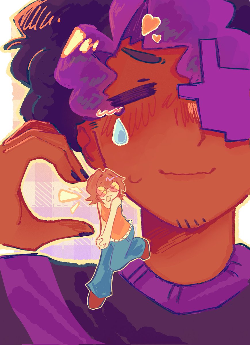 cheescakelrker's tweet image. nyanyanya #squiddofanart #ashswagfanart #glitchduo