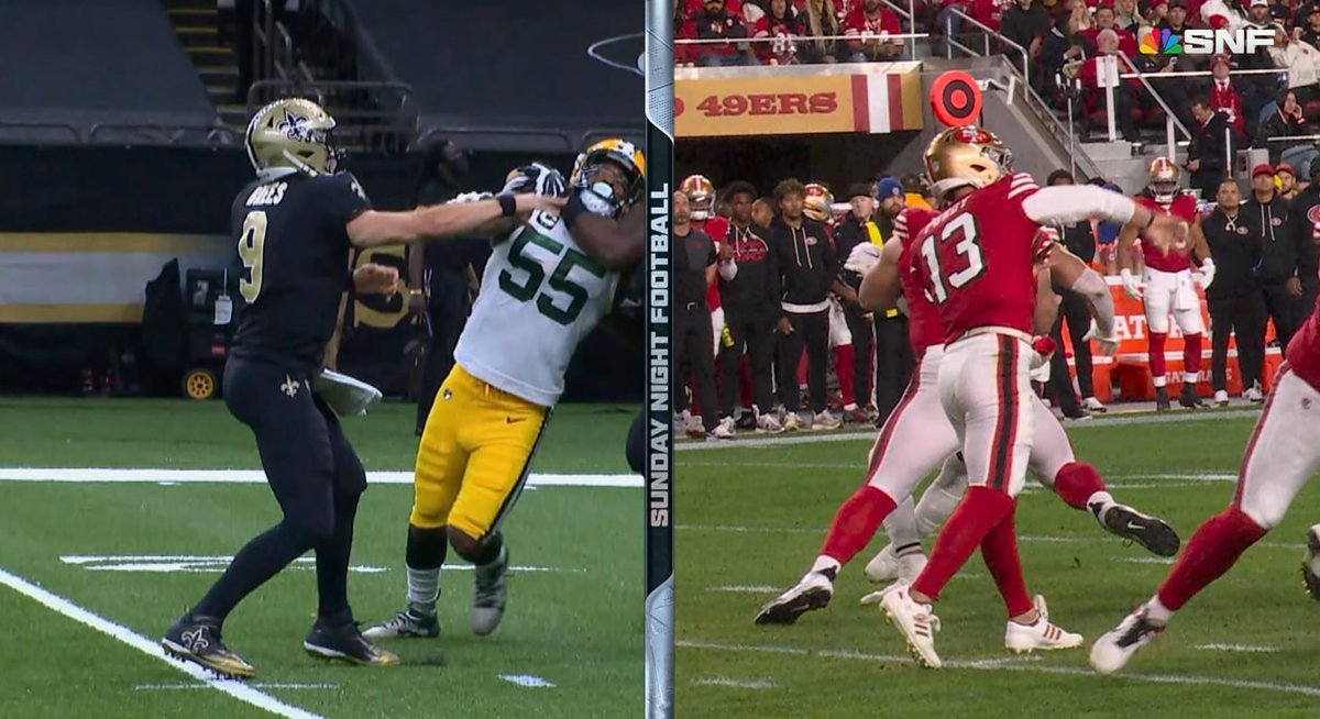 brgridiron's tweet image. Does Brock Purdy remind you of Drew Brees? 🤔