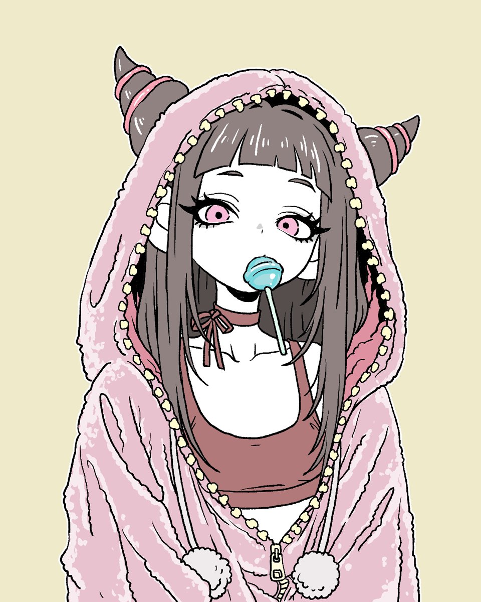 子供の頃からツノがあったジュリちゃん。