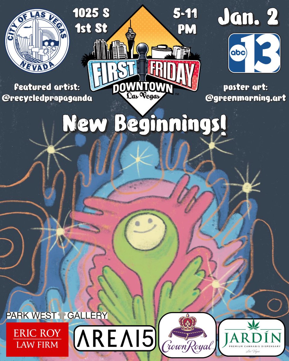 First Friday LV tweet media