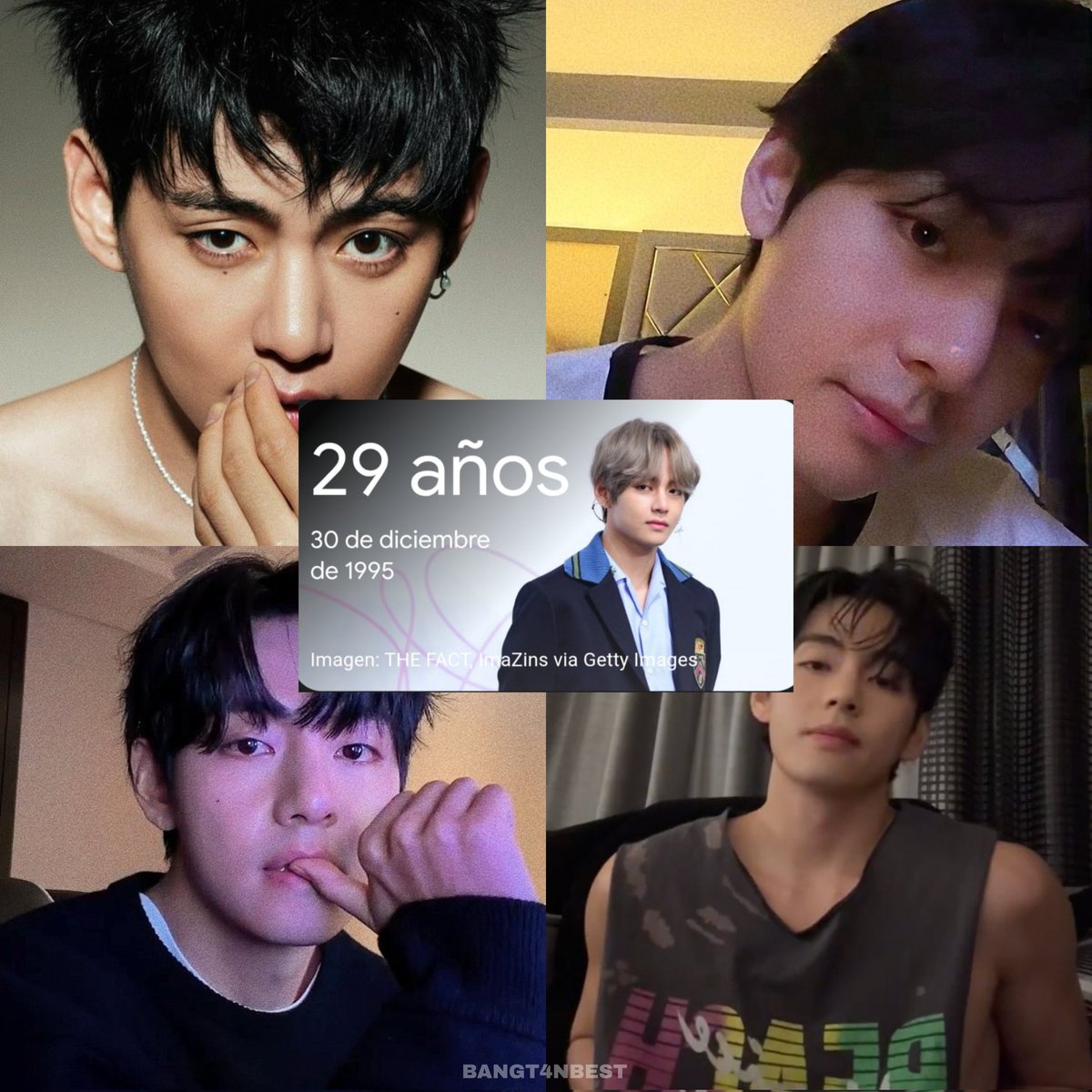 BANGT4NBEST's tweet image. Últimas horas para darle RT a un Taehyung de 29 años