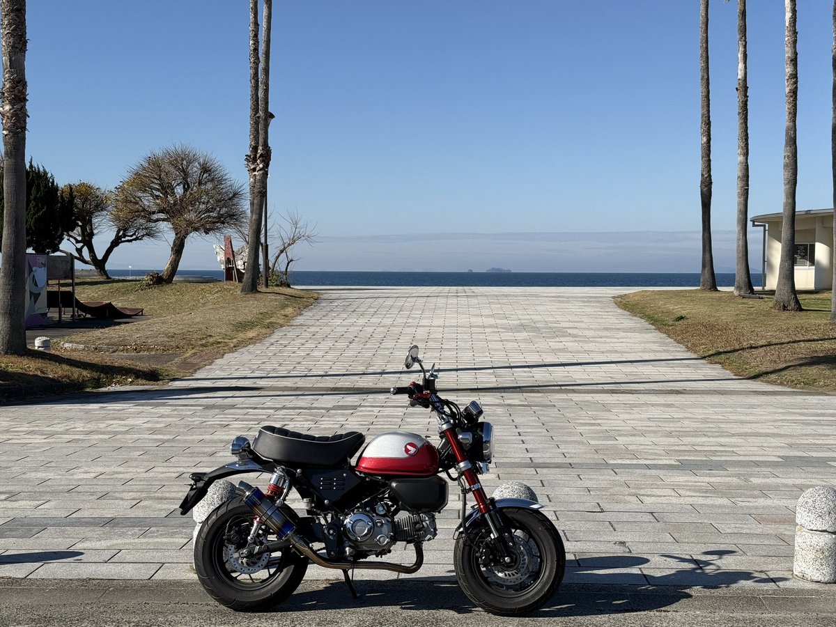 今年の走り納めです。
皆様、良いお年を🙇‍♂️
#モンキー125