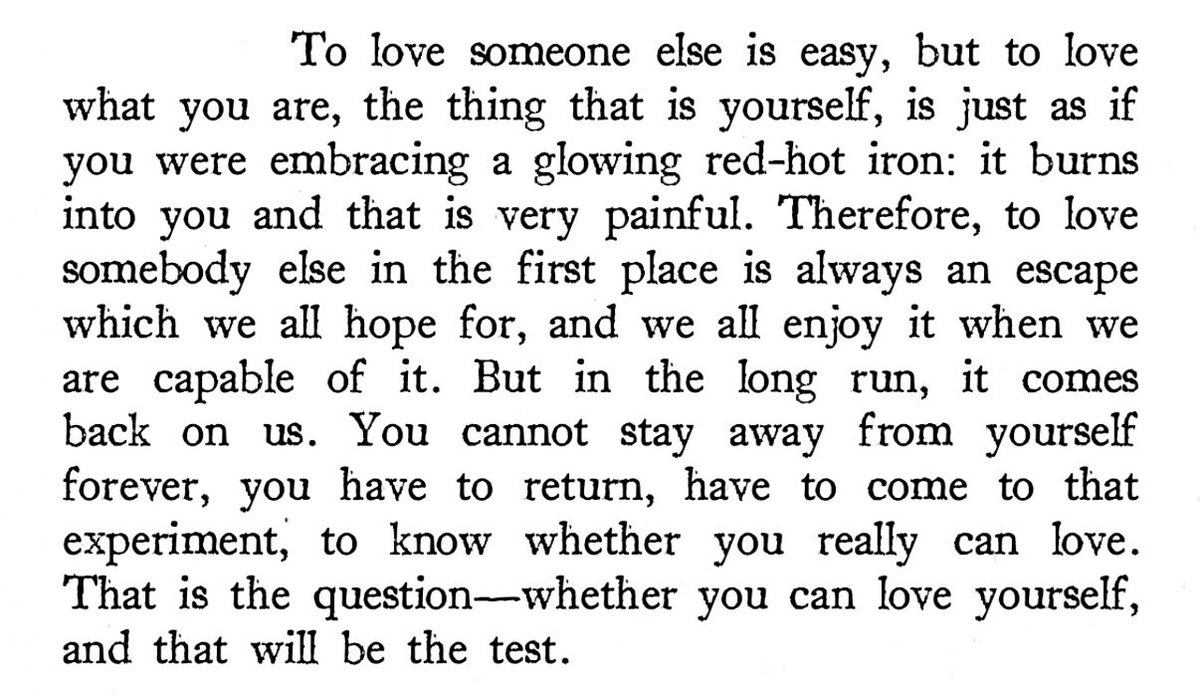 The most powerful passage by Carl Jung: