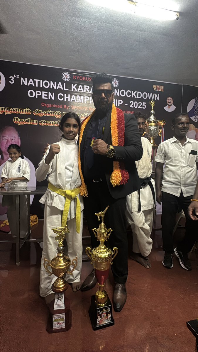 devilakshitha's tweet image. Sempei Padma Priya Babu Hatrick 3 Times All India National Kyokushin Karate Full Contact Knockdown Open Tournament Double Champion Kumite and Kata Undefeated and Undisputed Champion 🏆🏆 🏆🏆🏆🏆👊🏻🥋🇮🇳🫡💞💞🫡😘😘😘💥💥💥💐💐💐 So Proud Of You My Little Bravo ❤️❤️❤️