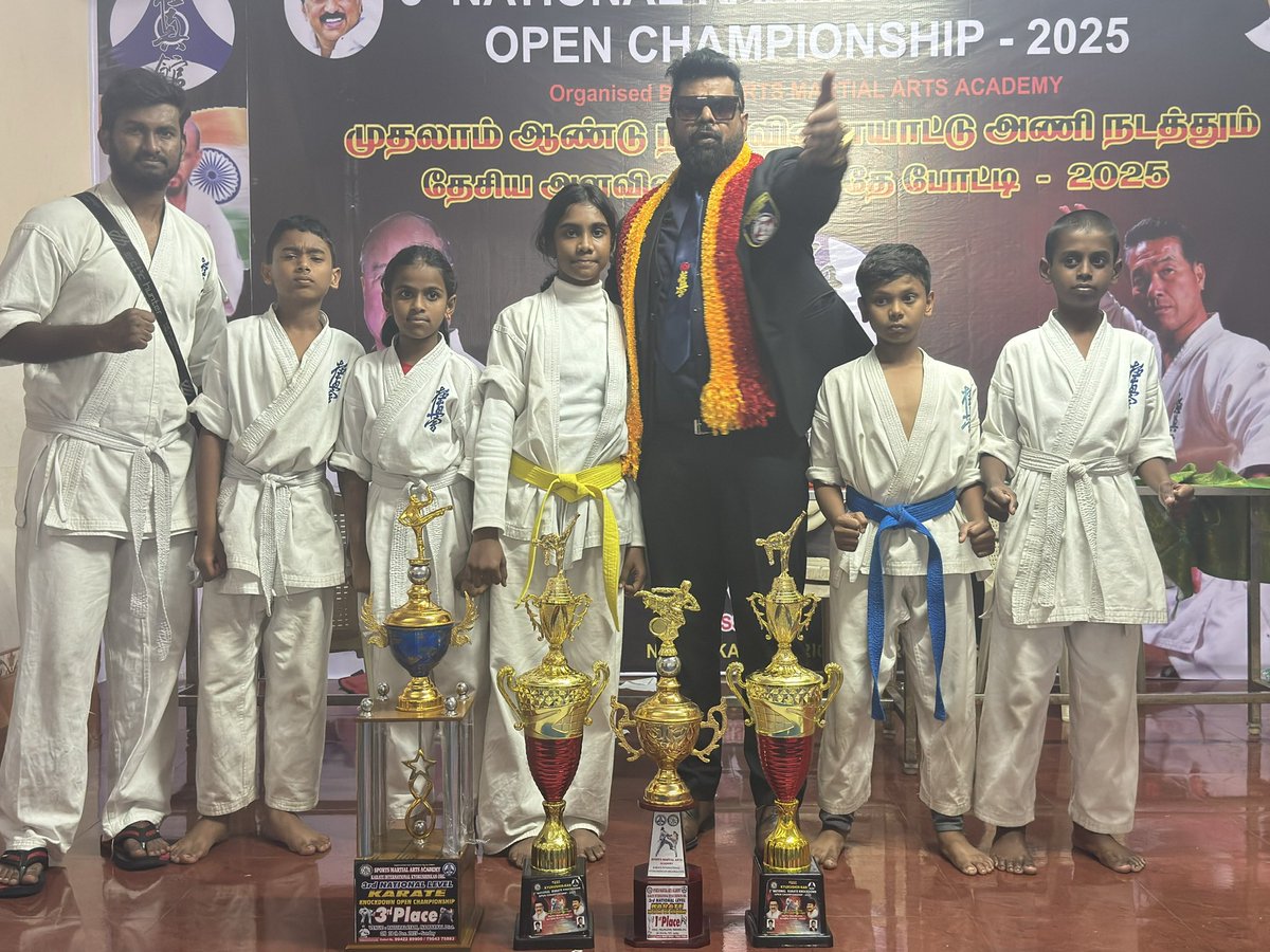 devilakshitha's tweet image. Sempei Padma Priya Babu Hatrick 3 Times All India National Kyokushin Karate Full Contact Knockdown Open Tournament Double Champion Kumite and Kata Undefeated and Undisputed Champion 🏆🏆 🏆🏆🏆🏆👊🏻🥋🇮🇳🫡💞💞🫡😘😘😘💥💥💥💐💐💐 So Proud Of You My Little Bravo ❤️❤️❤️