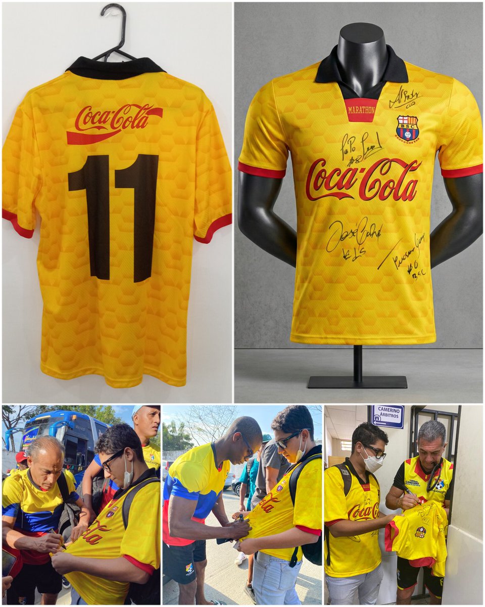 Estoy vendiendo toda mi colección futbolera para generar recursos para financiar terapias y tratamientos médicos de mi hijo Joaquín, tengo en venta esta camiseta exclusiva de <a href="/AlfaroMoreno/">Beto Alfaro Moreno</a> usada en 1995, interesados escribir al 0985144626 #TodosConJoaquin