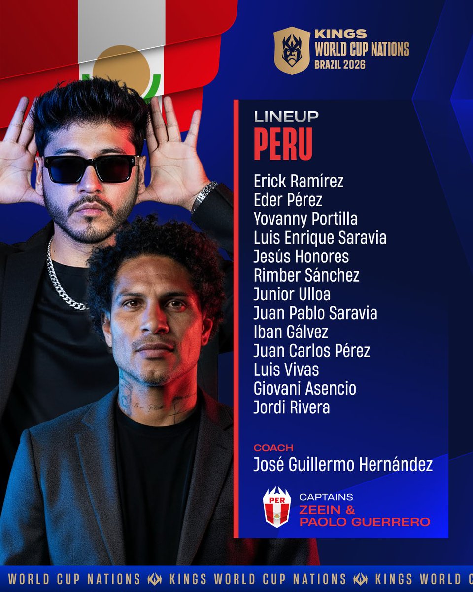 No están preparados para esta Selección 😮‍💨🔥

Te presentamos a los convocados para representar a Perú en la KWCN 🇵🇪💪🏼

#KWCN