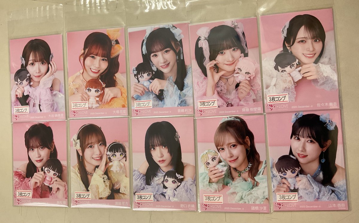 イコラブちゃん モーリーファンタジーコラボ生写真がなんと池袋店にも