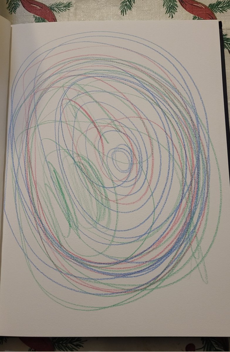 zachnocturnala1's tweet image. A Star-Joy colored pencil drawing of a mandala in my Strathmore mixed media art journal as art therapy for my insomnia
#arttherapy #mandalaart #mandala #coloredpencildrawing #starjoy #Strathmore #artjournal
