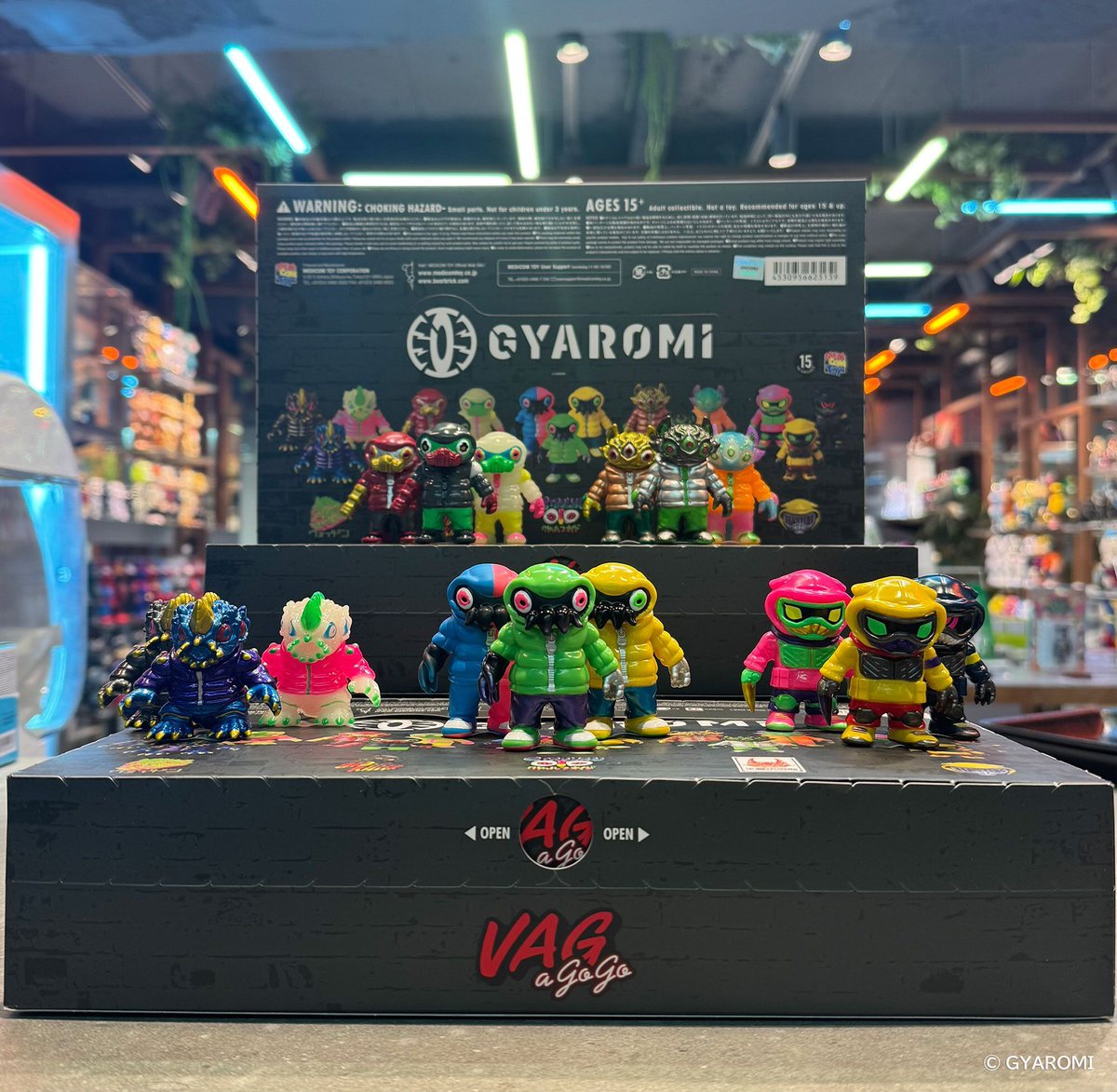 Today's MEDICOM TOY TOKYO】 「VAG A GO GO GYAROMI」が好評発売中