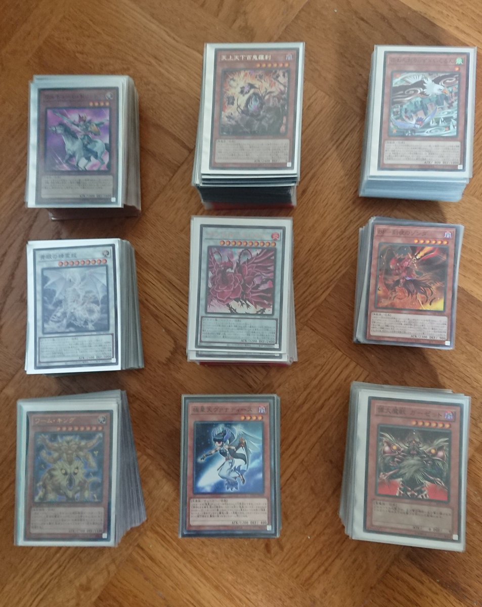 OCG引退にあたり今まで使用したデッキ、未開封の蟲惑魔のストラク4個