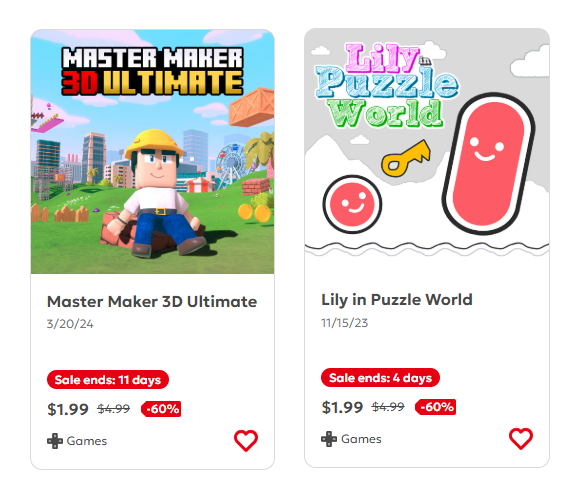 derikdf's tweet photo. π₯ On sale on the Nintendo eShop + Steam π₯
#NintendoSwitch #eShop #onsale #levelmaker #leveleditor #indiegames https://t.co/t9YWLHWEj8