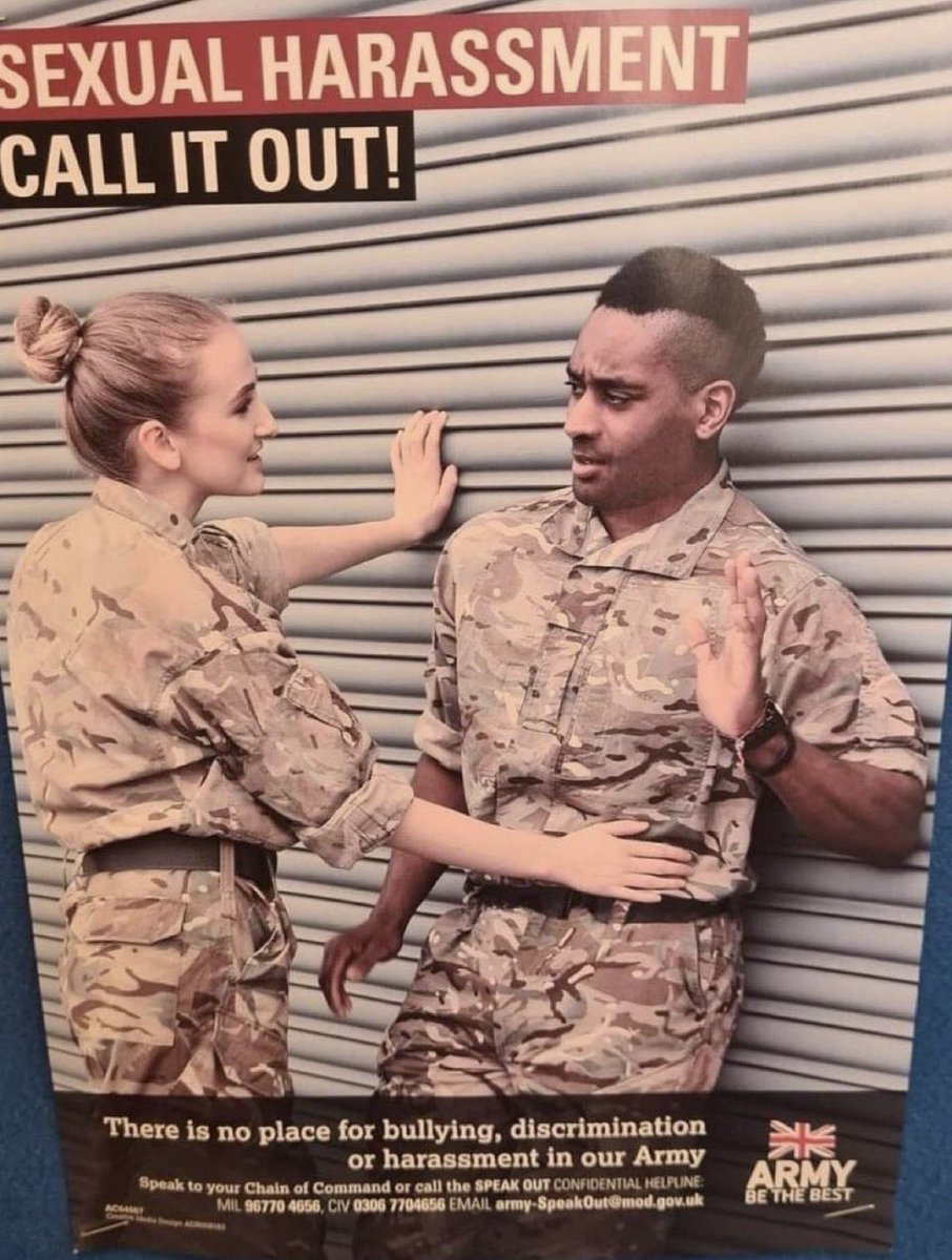 Yes, because tiny White Nordic blonde women are harassing Black men in the West … 😂

The propaganda is pure comedy now…