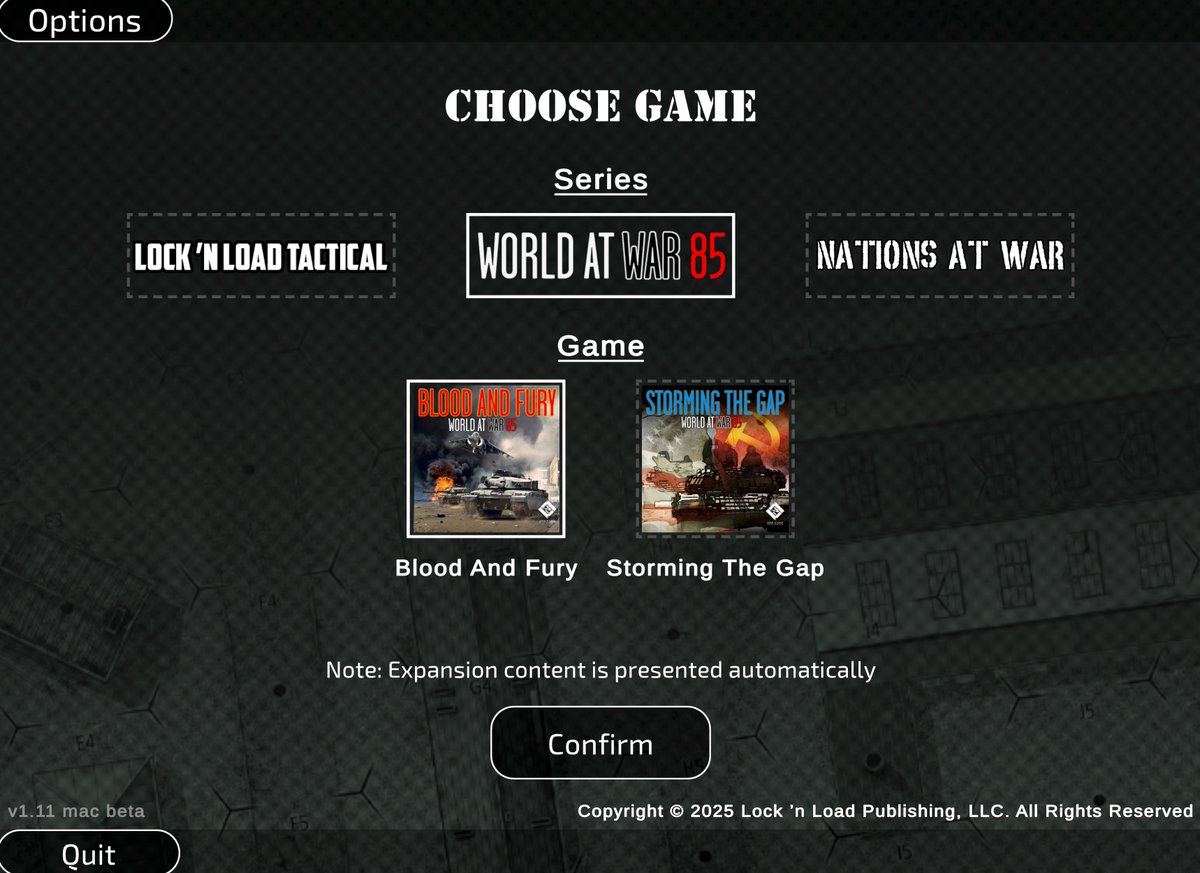 LnLPub's tweet photo. LnLP's Game Assistant v1.15 Beta Is Now Available.

The LnLP's Game Assistant (LGA) is a cross-platform utility application designed for macOS and Windows, with iPad support planned in future releases. Its purpose is to automate Battle Assistant, Career Mode, Data cards, and Solitaire (AEO) setup and play, and to manage player progression and enhance gameplay.

We also added access for our Nations At War Series and World At War 85 Series.

Game Assistant v1.15b New Year Release

Windows -

https://t.co/7oFgsKcycI

Mac -
https://t.co/jP1SUqHVFG

The Windows version should unzip and work. As should the Mac version, BUT if a Mac user gets an error “LnLP Game Assistant v1.15 https://t.co/kjfgchtzd2” Not Opened click on Done, and perform the following steps.
1) Mac user, please open your settings (The Gear Icon) and then go to Privacy & Settings.

2) Scroll down to the Security section and select the Open Anyway button for the LNL Game Assistant application.

3) Then try starting the Game Assistant again, which may bring up asking you to once again click the “Open Anyway” button. Once selected again, the application should start. This should only need to be done once for this edition. This will be adjusted once we are closer to release.