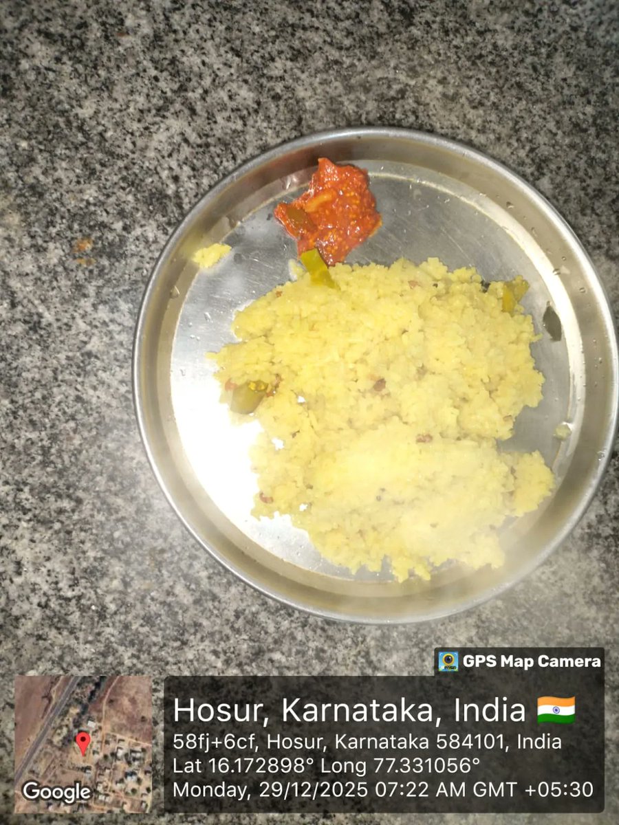 GGCHRaichur's tweet photo. Good morning Sir/Madam today's breakfast. #SocialAudit_SWDMeals #SocialWelfare_Karnataka https://t.co/tTsW6RXvHK