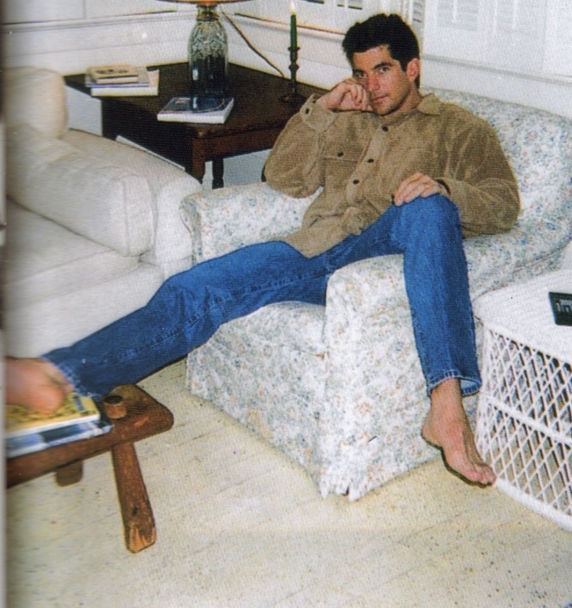 Whatever. JFK jr feet pics it’s all I got left in me today. Good night to all