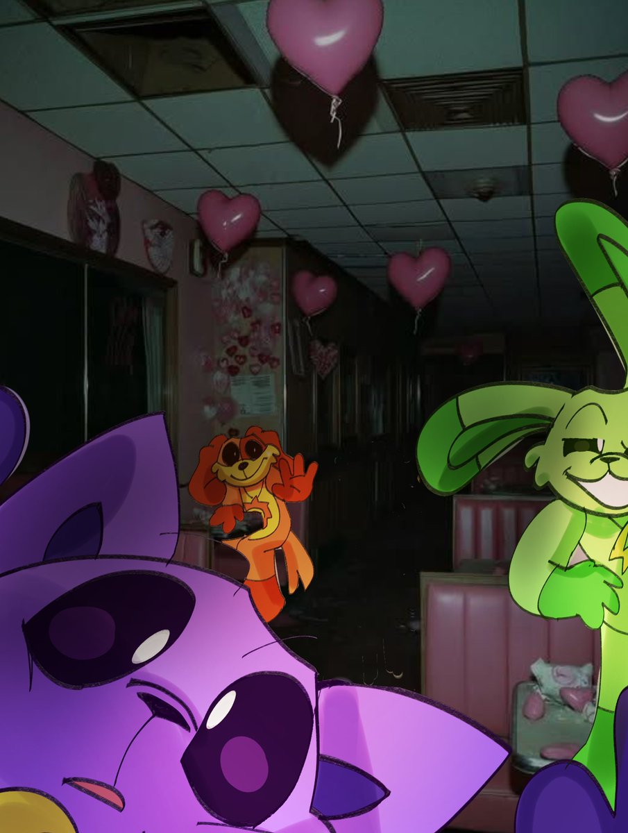 rosapazl's tweet image. hoppy LOVES to drag her friends to abandoned buldings and they  "LOVE" follow though her crazy ass adventures:)
#SmilingCritters