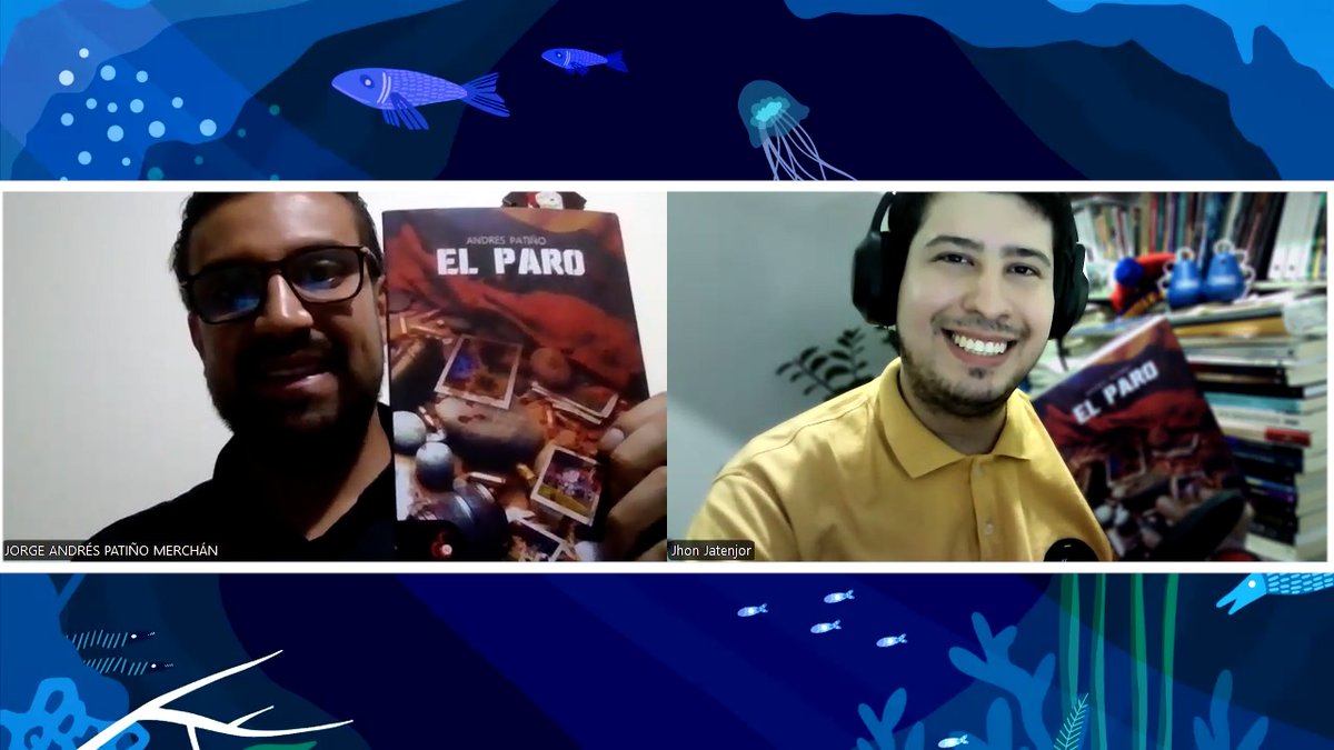 interviewsjj's tweet photo. Andrés Patiño estuvo en el Programa de Cine Y TV, Jhon Jatenjor's Interviews para hablar de su obra titulada: "El Paro".
Gracias @Editorial531 

https://t.co/qh7U4kOT97 https://t.co/SYWllCOBTX