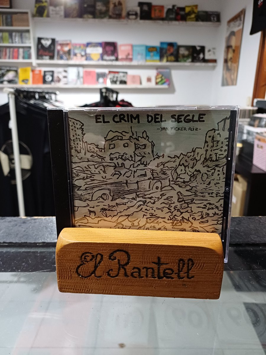 Aquesta tarda obrim el Rantell de la Bisbal. 
Tornem a tenir vinils del recopilatori Sacseig de <a href="/RadioRahimRec/">RadioRahimRecords!</a> i en <a href="/YanFickerRuiz/">Yan Ficker Ruiz</a> ens deixat cds del seu treball