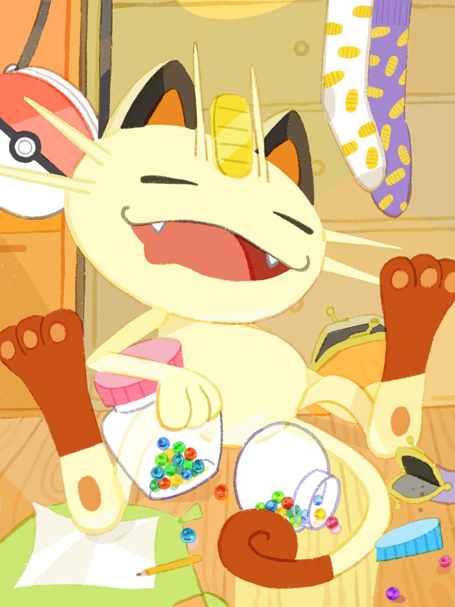 #PokemonSleep : Nouvelle image promotionnelle de Miaouss publiée par le compte officiel !