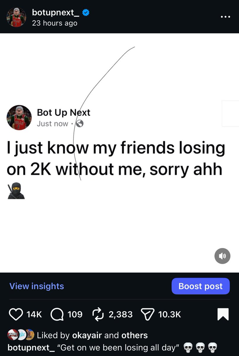 BotUpNext1's tweet image. Simply adding a string of hair to this post made the engagement boost like crazy. It’s little things you add to your content that’ll make people wanna ENGAGE