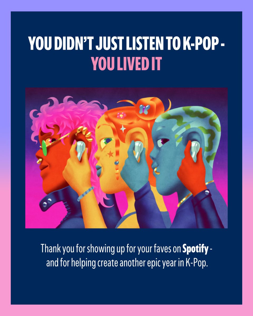 SpotifyKpop's tweet image. thank you for spending another wonderful year in K-pop with us 💚 see you in 2026!