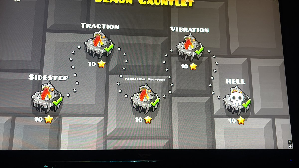 Demon gauntlet done.