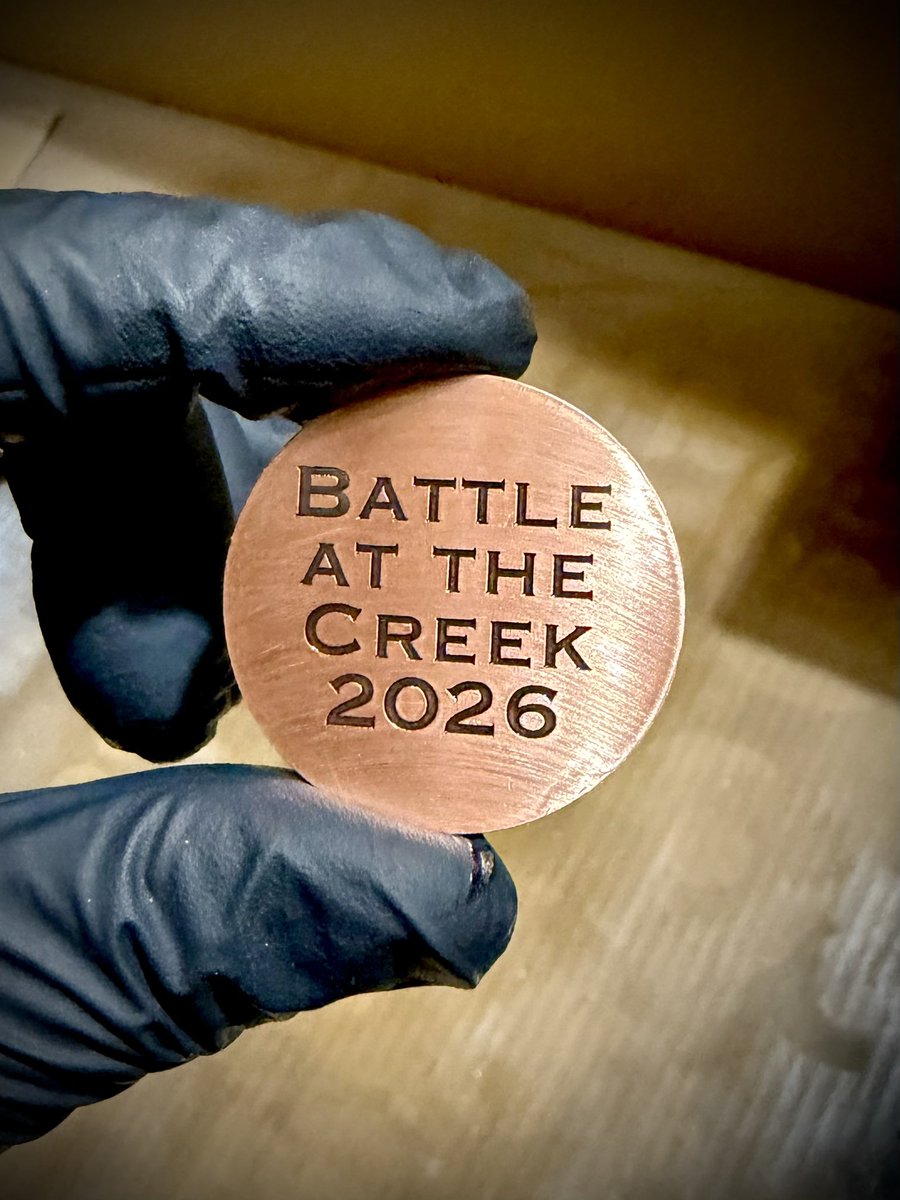 Levi has always been super supportive of 20/20 Golf. He ordered his Battle at the Creek marker from me at a time when my technique was still very raw. 

I’ve come a long way since then so I’m sending him a revamped ball marker for 2026! 

Thanks again <a href="/captshinnster/">Levi</a>