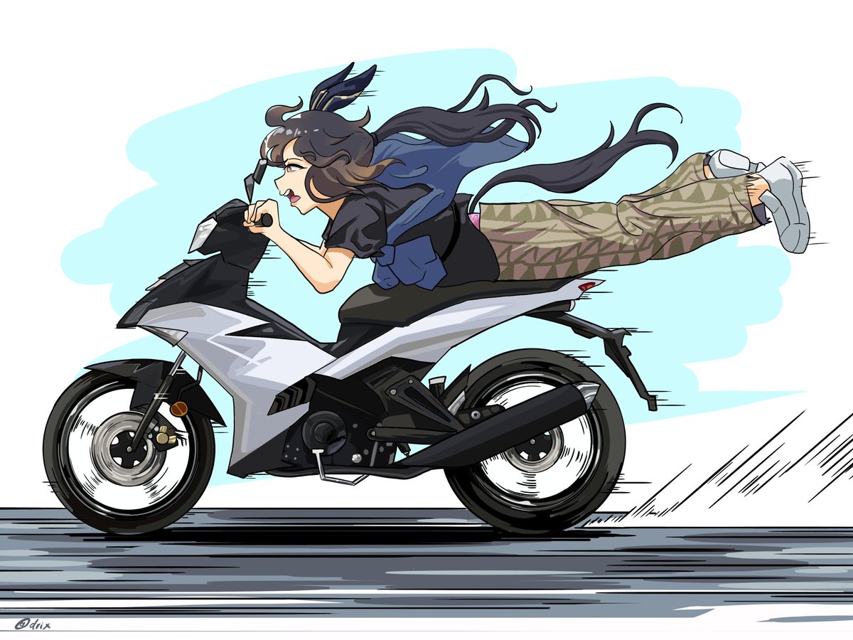 DrixOnFire's tweet image. Same vibe #umamusme #ウマ娘