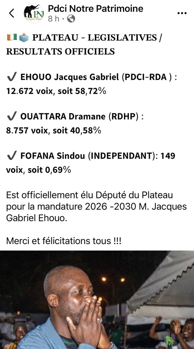 iciabidjancom's tweet image. Le #PDCI est-il indéboulonnable au Plateau?