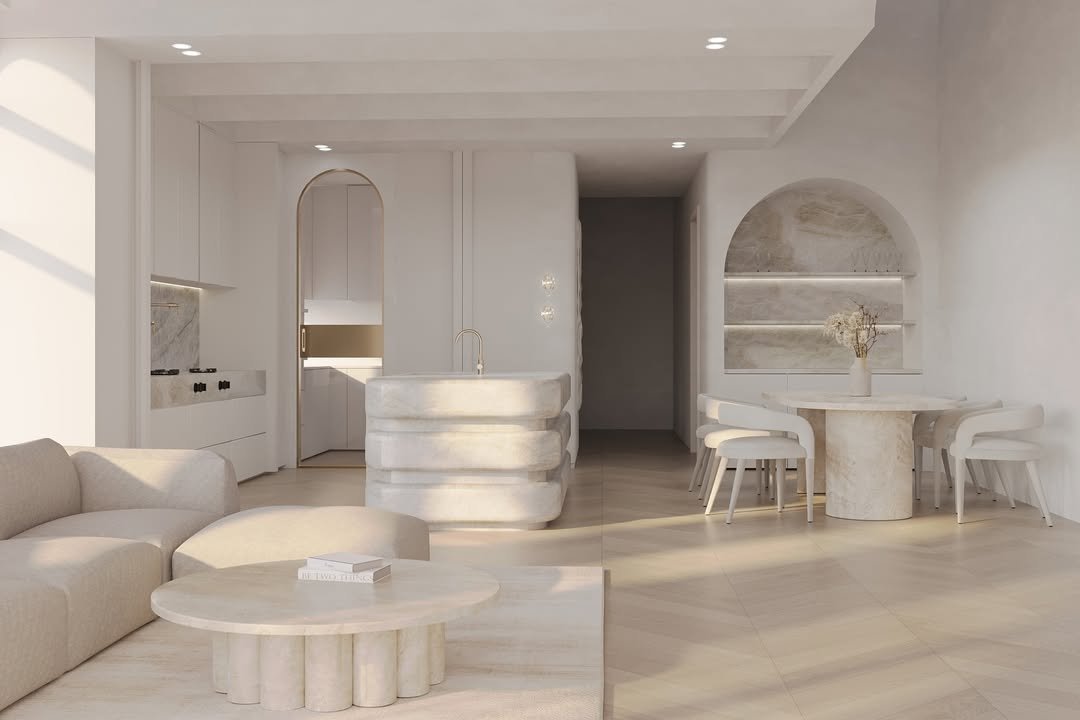 Biggie_kitchen's tweet image. Marble kitchen island.

Soft rounded edges.
Layered stone volume.
Honed surface.

#marbleisland
#stonefurniture
#customstone
#InteriorDesign