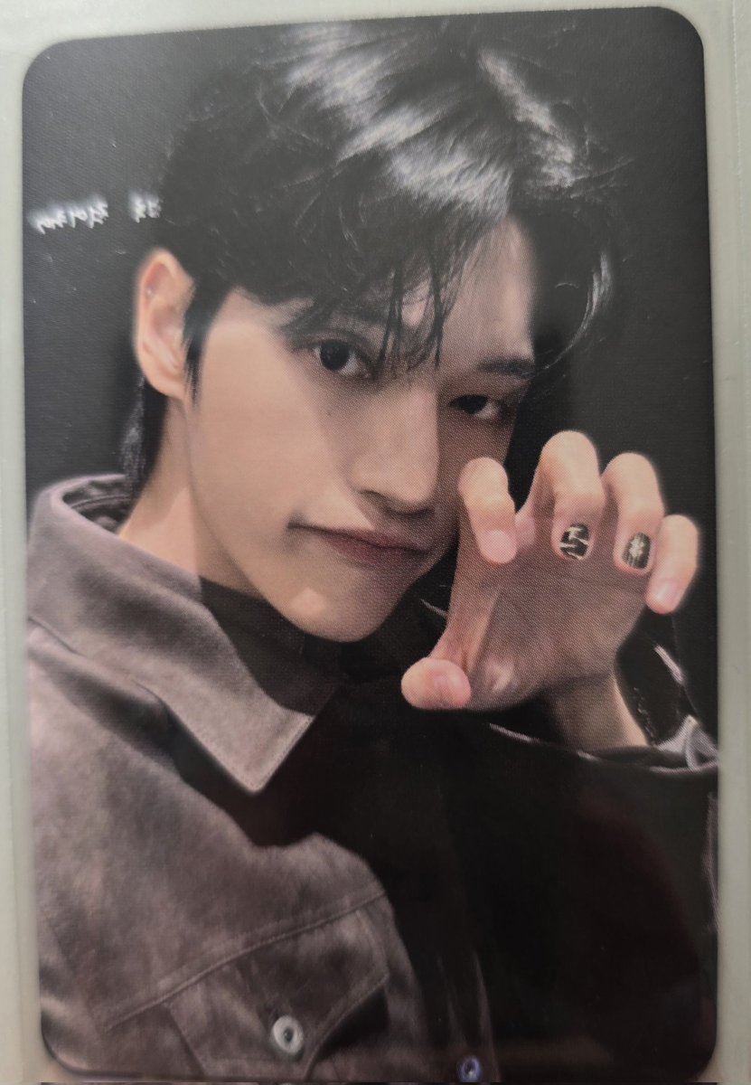 ATEEZ アチズ NAIL STICKER ネイル トレカ 交換 譲) SILVER ウヨン 求