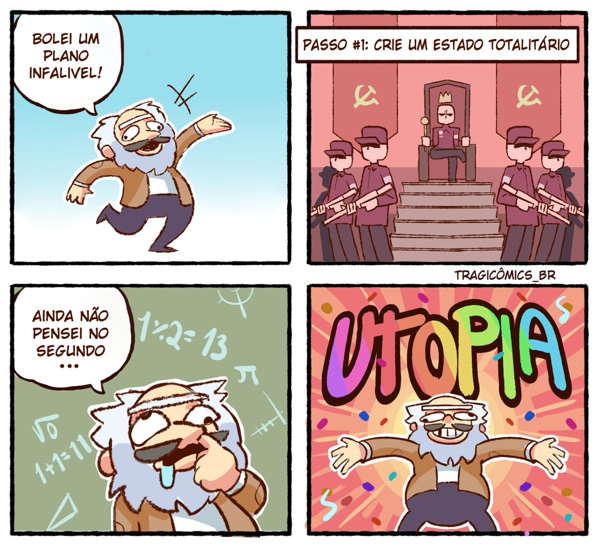 Tragicômics tweet media