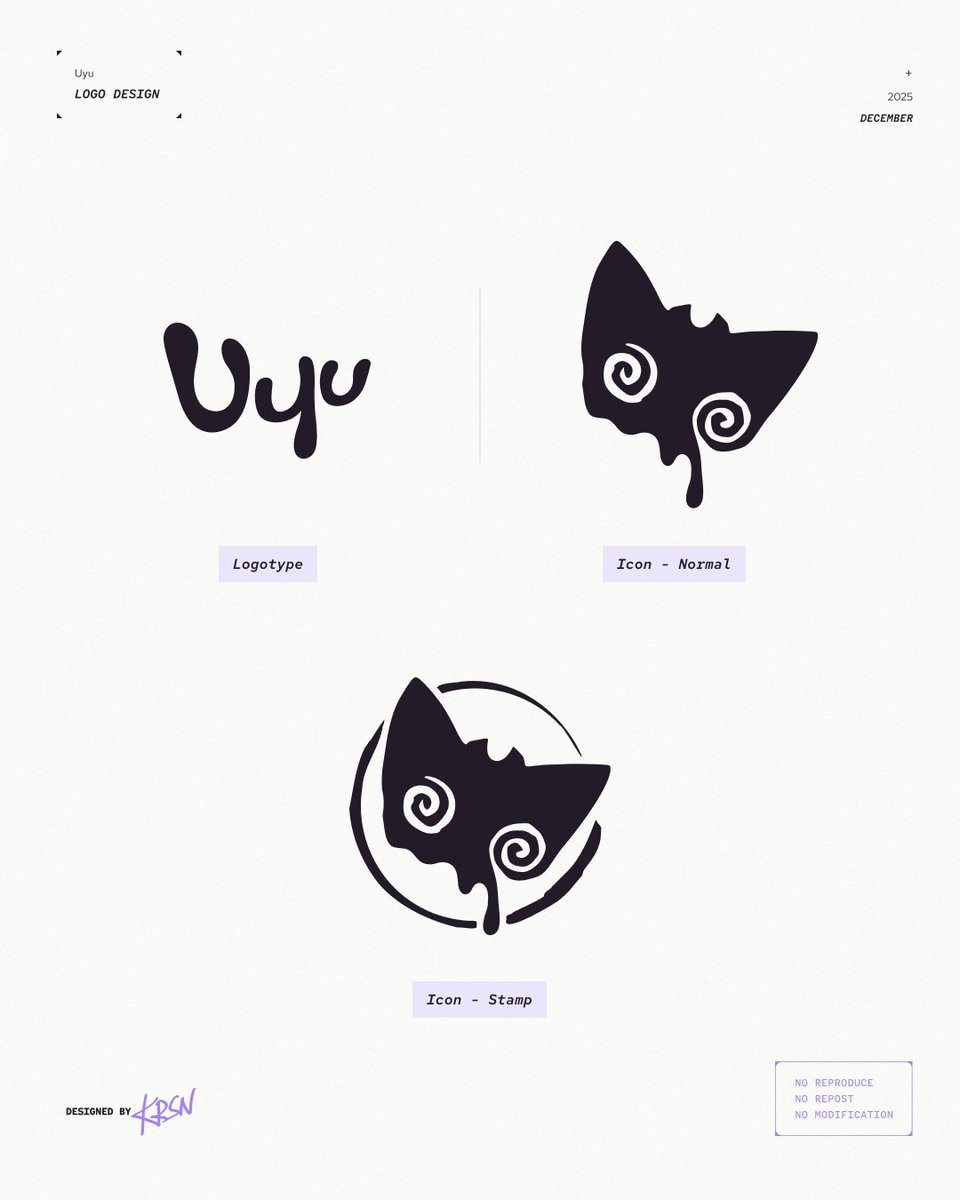 mxkrsna's tweet photo. / Work  
Logo Design  
Client: Uyu  

"Hard rock, sharp sweet
Melts like caramel~"

#krsndesign | #branding https://t.co/SRD2RYN8cq