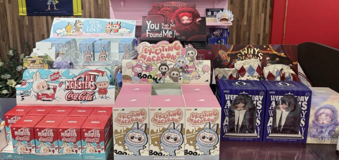 ラブブ イニシャル　マカロン Energy スカルパンダ　まとめ売り POPMART ラブブ エナジー マカロン スカルパンダ｜Yahoo!フリマ（旧