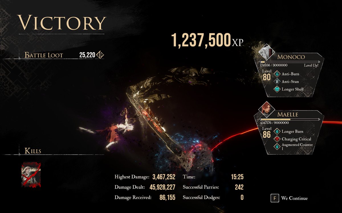 ShayminStation's tweet photo. This took more time then I'd have liked (just under 9 hours I believe) but ITS OVER, I HAVE DEFEATED THE EVIL! ONLY PARRYS! NO INSTANT WIN CHEESE! LETS GO! (also not at Level 99 which I probably should have done lol)

Secret Superboss spoilers for Clair Obscur: Expedition 33 https://t.co/rFkWg6CIls