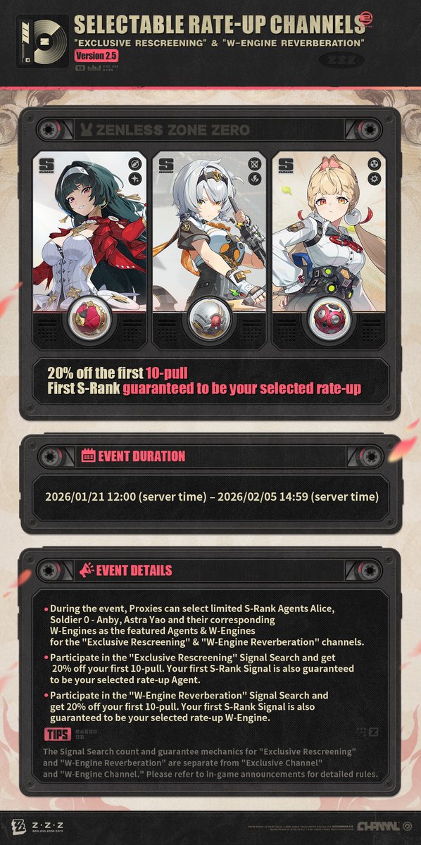 Zenless Zone Zero tweet media