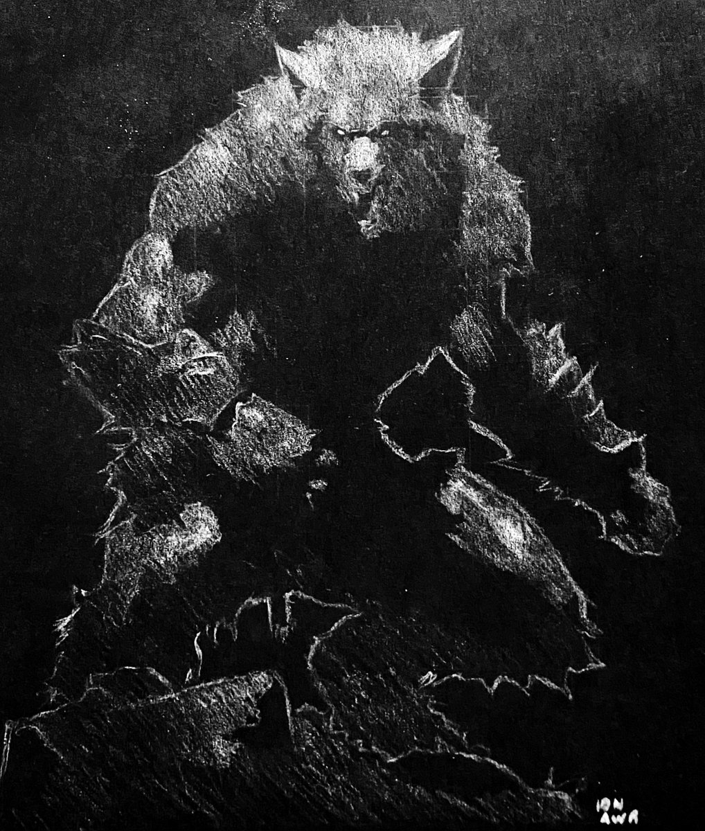 ion_awr's tweet image. #art #werewolf