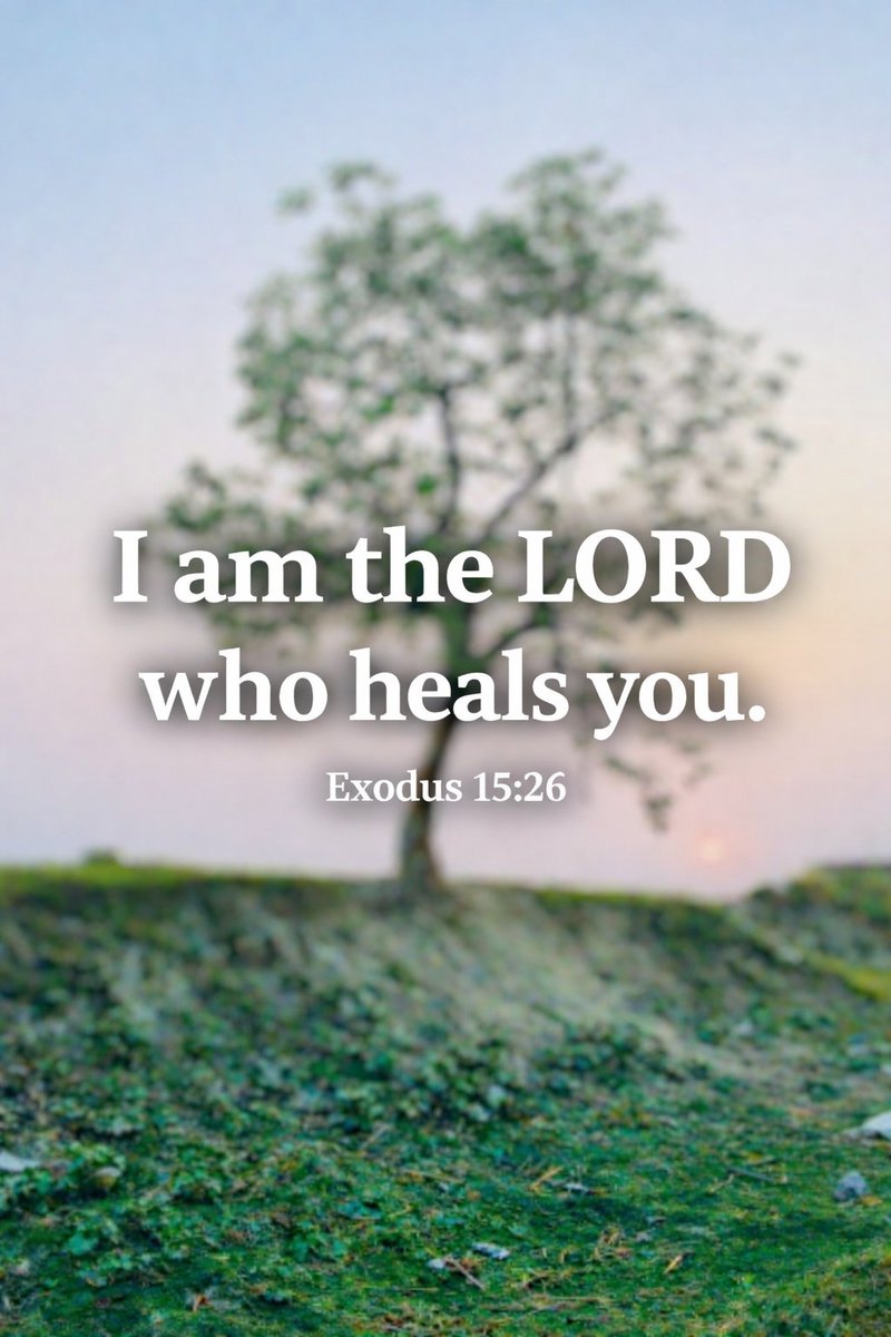 The__Bible7's tweet image. Exodus 15:26