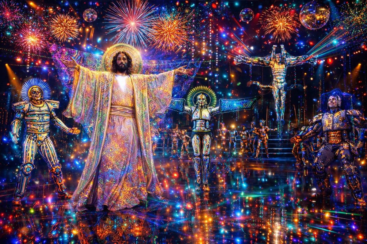 Jesus Christ, Superstarlight Express @papisaurus @HoHoHo420Santa