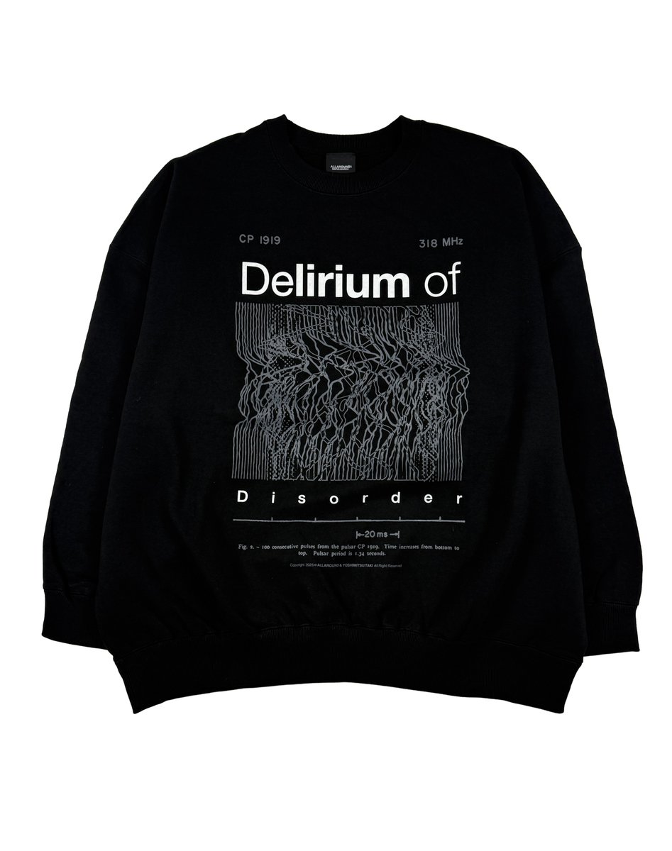 滝 善充コラボ】S/S Tee & CREWNECK SWEAT 9mm Parabellum Bulletの