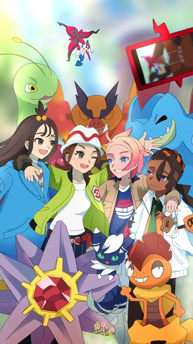最高の仲間たち！ （タップ推奨） #ポケモンイラスト #PokemonLegendsZA