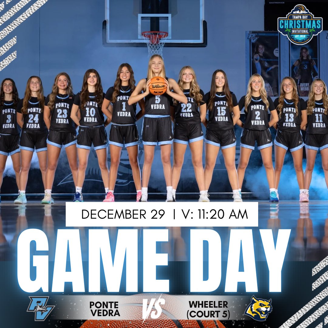 CoachJessicaSG's tweet image. Won game 1 in the Tampa Bay Christmas Invitational! Game 2 for @pvhsgirlsbball - 12/29 at 11:20am vs Wheeler (ct5). Let’s Go Sharks!!! 
@JocelynHoffmann @AudraDavis_13 @juliaconroy21 @ellasg115 @camifelsing @Izzymurray03 @ChloeSpencztgf @MJCole23 @AudRosendahl13 @AllisonMahoneyy