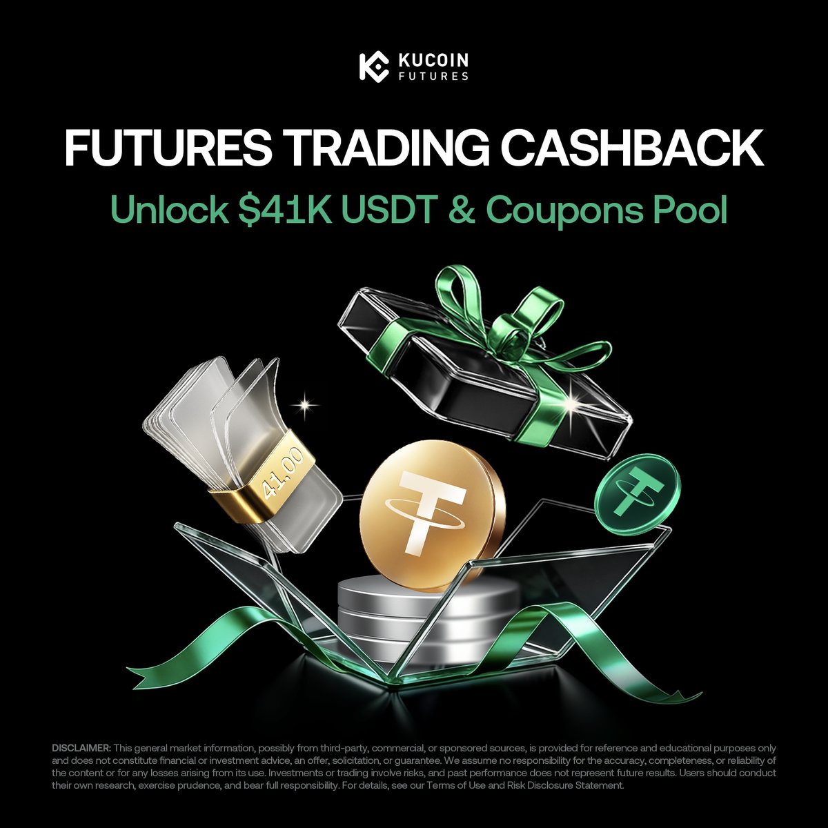 Futures Trading Cashback: Unlock $41K USDT &amp; Coupons Pool
🔥 Single User Can Claim $500 USDT and $1500 Futures Deduction Coupon

First-come, first-served!
👉 Join now: kucoin.com/zh-hant/campai…

📅 Dec.29, 2025 – Jan.4, 2026