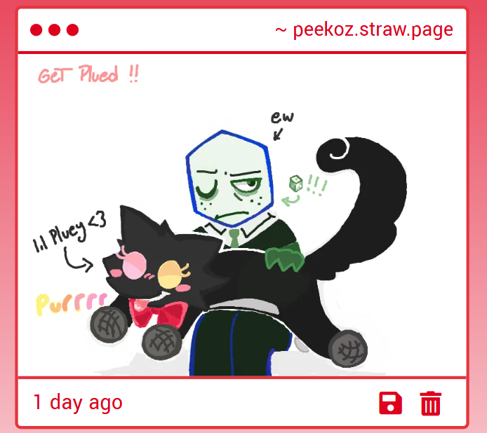 OHMYGOD SHES SO CUTIEFUL........ soso adorable eats her Up.. my silly lil pluey..... and the Mold is there🙄