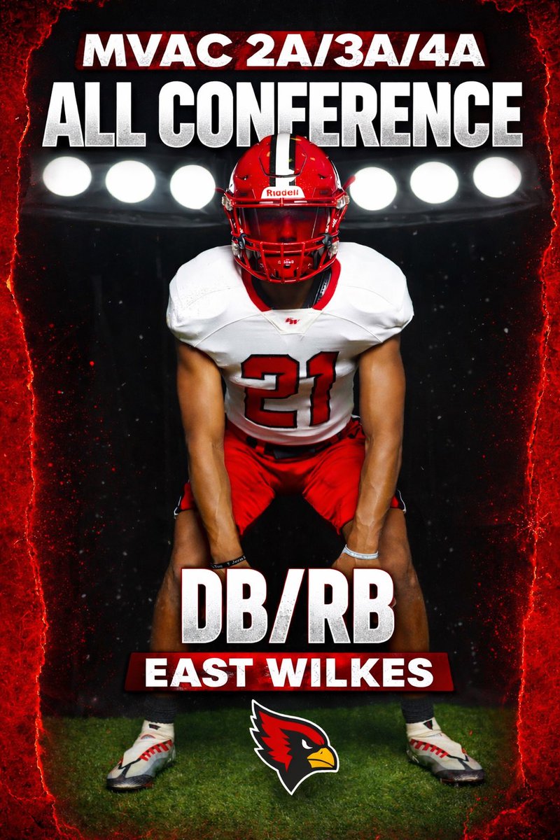 All Conference At DB and RB senior year!