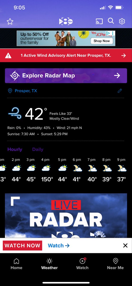DrPhyllisH's tweet photo. @wfaaweather Good thing at 4am it is going to be 150 degree. 😝🤣 https://t.co/urag5Gc5Zg
