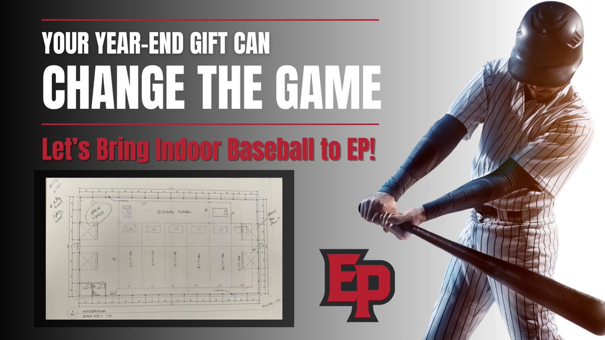 BaseballEP's tweet image. ⚾ Help Build the Future of EP Baseball ⚾

As you plan your year-end giving, consider supporting a game-changing project  — a dedicated indoor baseball facility for Eden Prairie Baseball. 
🔗 Learn more &amp;amp; donate: epbaseball.com/events/indoor-…

#EPBaseball #YearEndGiving #YouthSports