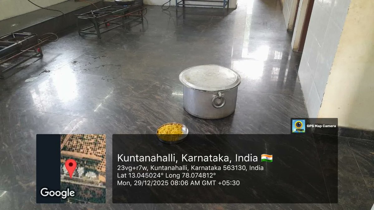 Mdr906's tweet photo. Breakfast  #SocialAudit_SWDMeals #SocialWelfare_Karnataka https://t.co/M2Ty4fVxee