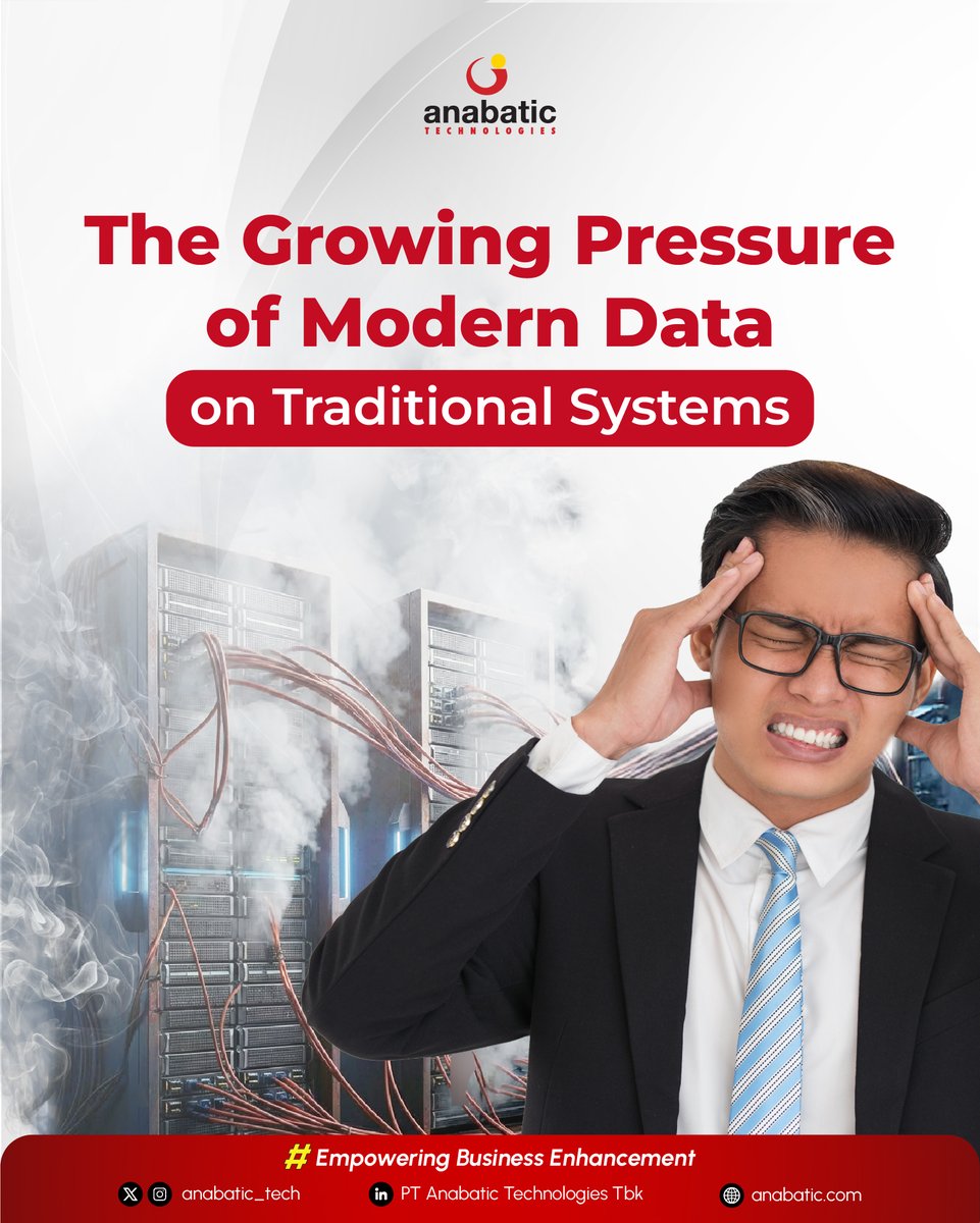 anabatic_tech's tweet image. Traditional systems are hitting their limits as data becomes more real-time and unstructured.

Understanding this shift is key to making smarter IT decisions.

Read more: linkedin.com/feed/update/ur…

#AnabaticTechnologies
#DigitalInfrastructure
#ITStrategy